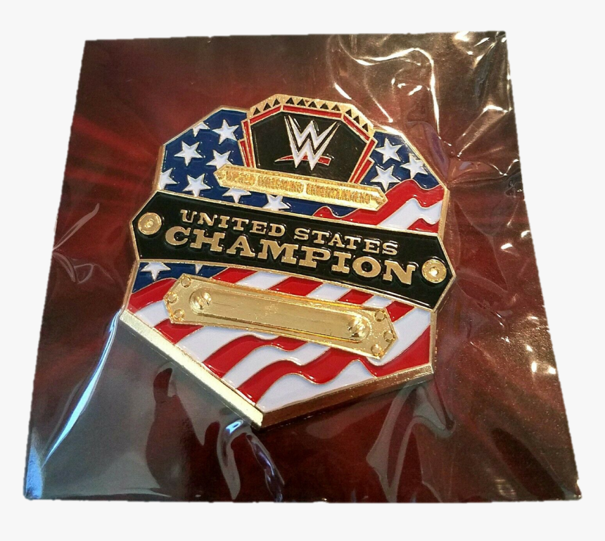 Wwe Slam Crate United States Champion Wrestling Pin - Wwe United States Championship, HD Png Download, Free Download