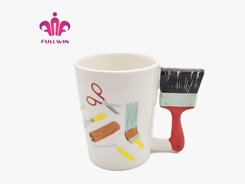 Special Design Personality Brush Hand Grip 3d Printed - Coffee Cup, HD Png Download, Free Download