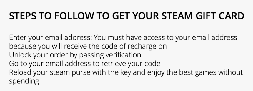 Steps To Follow To Get Your Steam Gift Card Enter Your - Certified For Windows Vista, HD Png Download, Free Download