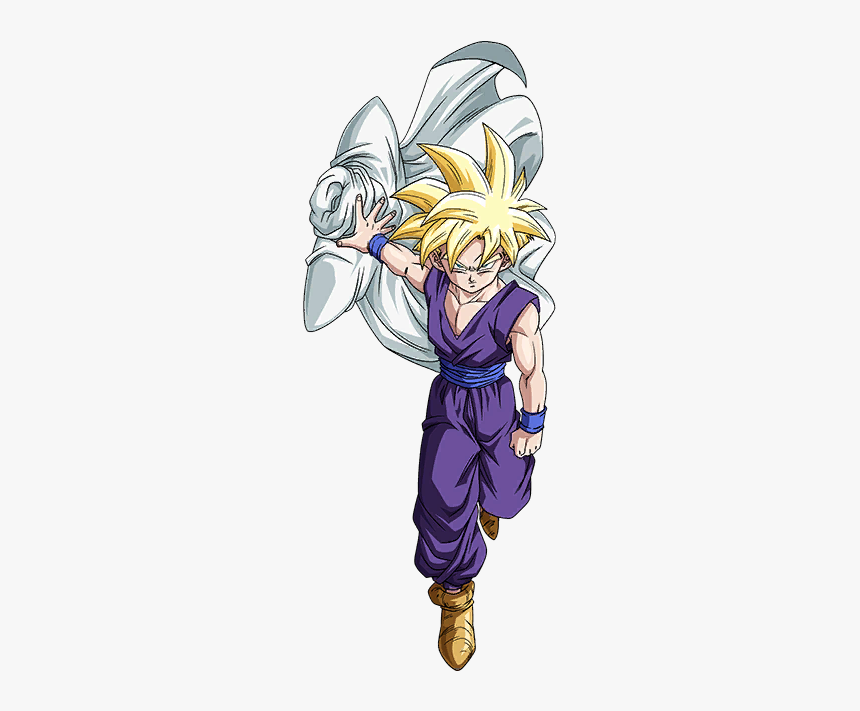 Teen Gohan Ssj Png - Teen Gohan Ssj Render, Transparent Png, Free Download