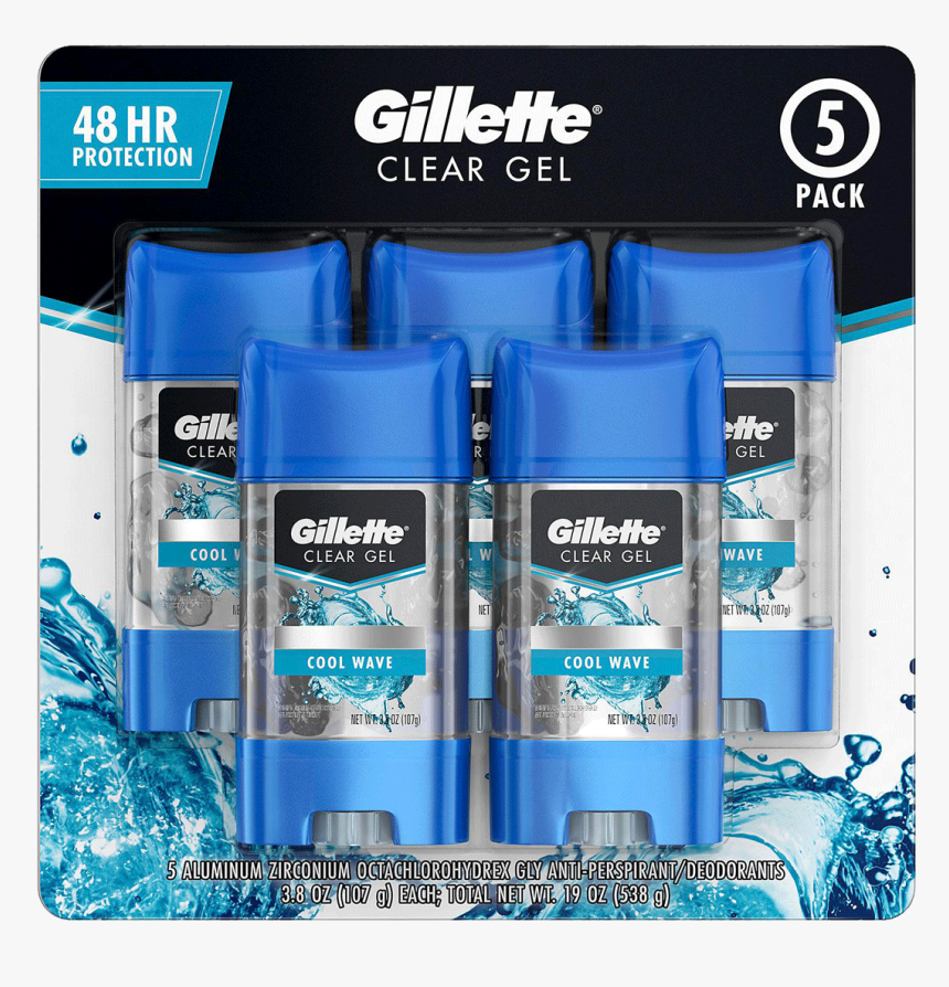 Gillette Clear Gel Deo, HD Png Download, Free Download