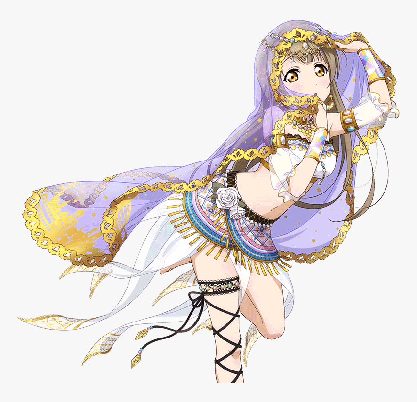 Transparent Love Live Nozomi Png - Anime Belly Dancer Girl, Png Download, Free Download
