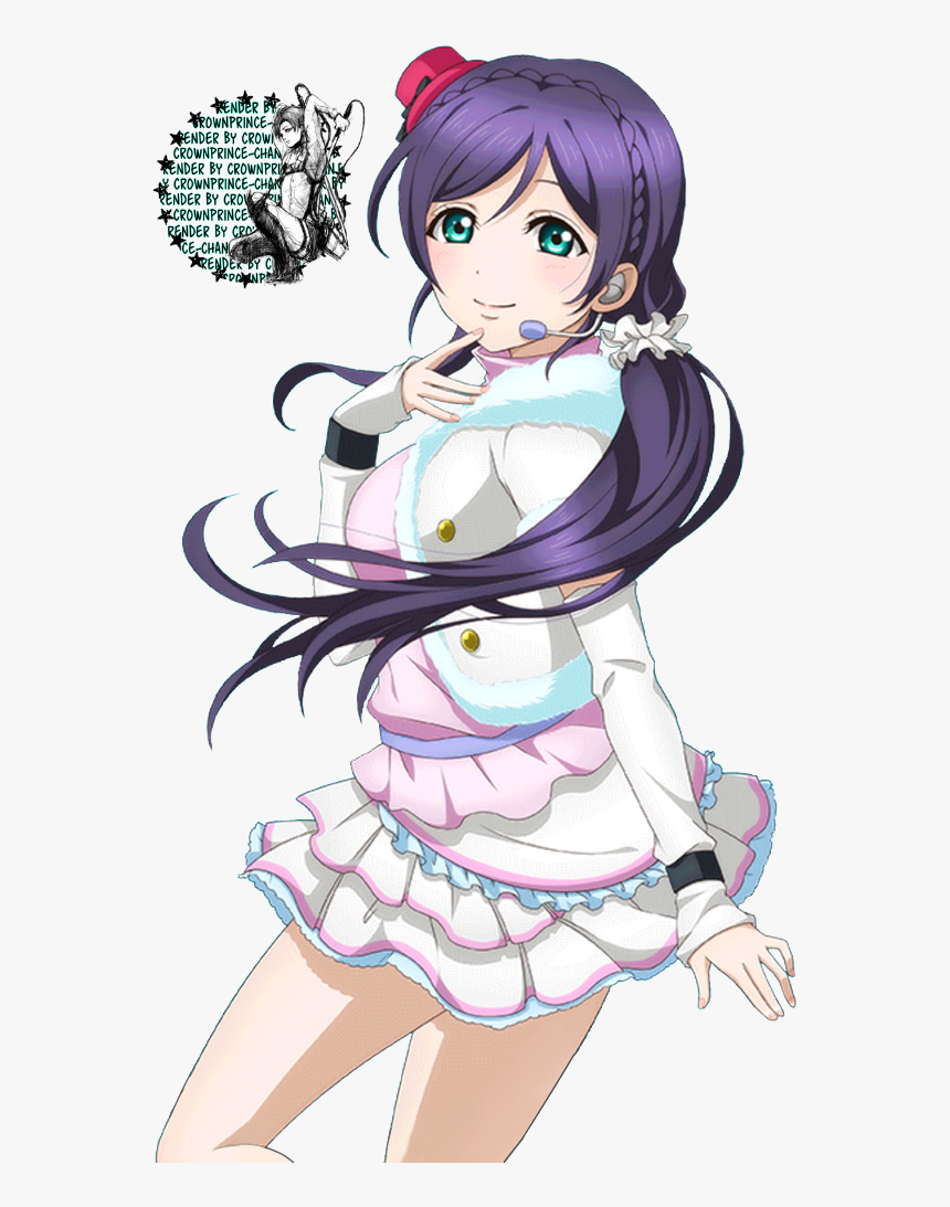 Render Toujou Nozomi 340 Love Live By Crownprince Chan-d8wzh5w - Love Live Nozomi Snow Halation, HD Png Download, Free Download