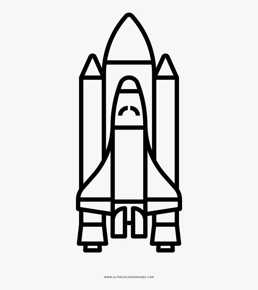 space ship clip art black and white