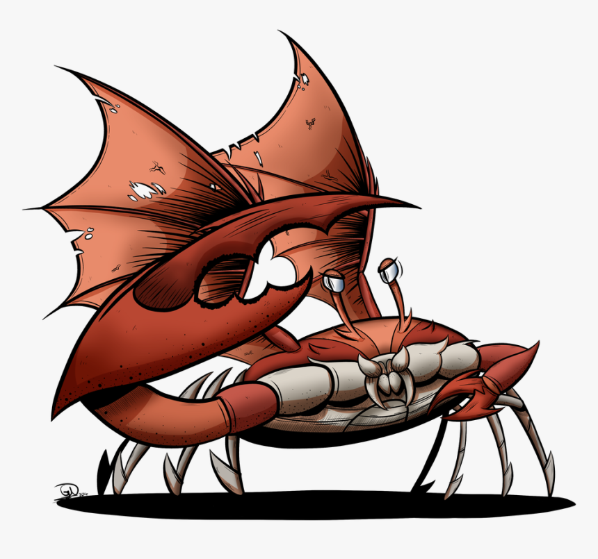 Tom The Bat Crab By Gray Day D7h0nzi-pre - Crab Bats, HD Png Download, Free Download