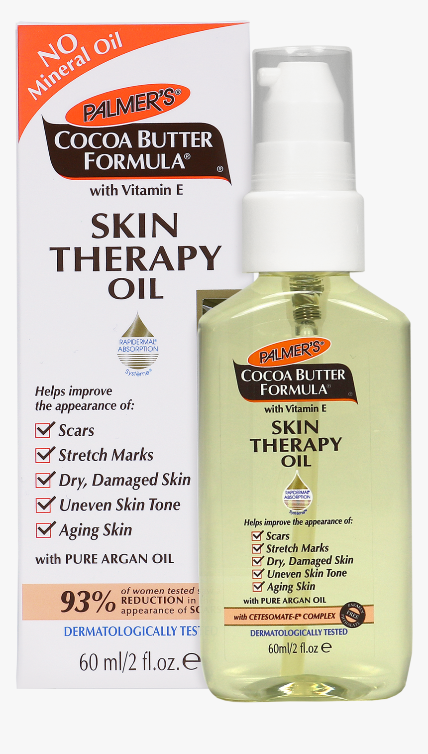 Palmers Cocoa Butter Formula Skin Therapy Oil, HD Png Download - kindpng