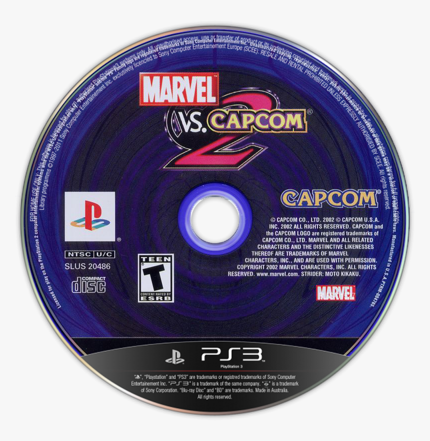 Marvel Vs Capcom 2 New Age Of Heroes Ps2, HD Png Download, Free Download