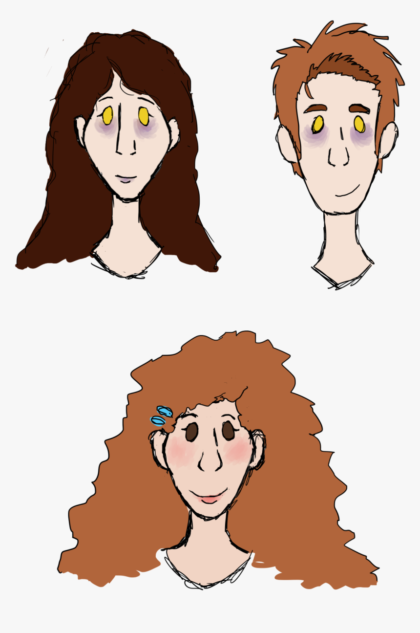 I Decided 2 Draw The Fam Maybe Ill Do The Rest Of The - Cartoon, HD Png Download, Free Download