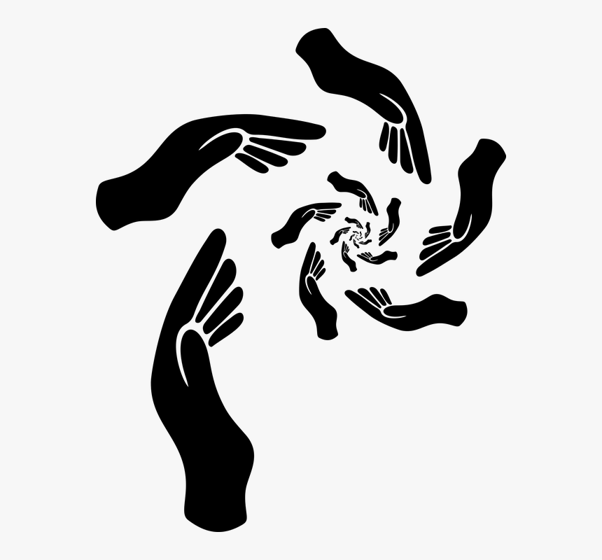 Hands Spiral, HD Png Download, Free Download