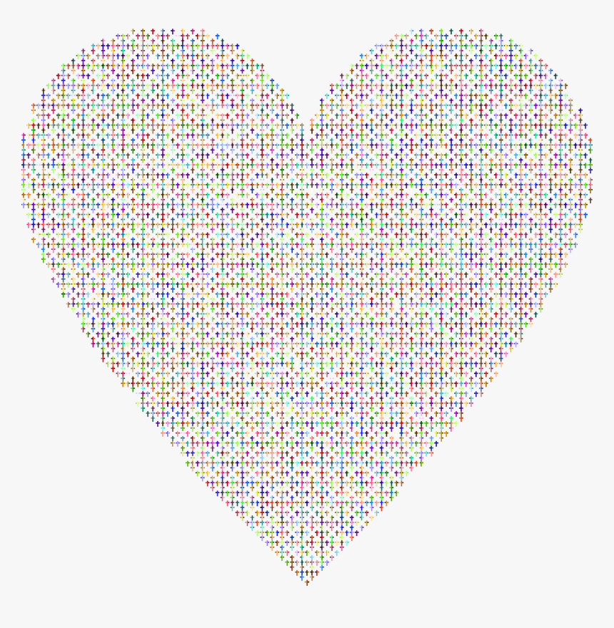 Clipart Cross Heart - Clip Art, HD Png Download, Free Download