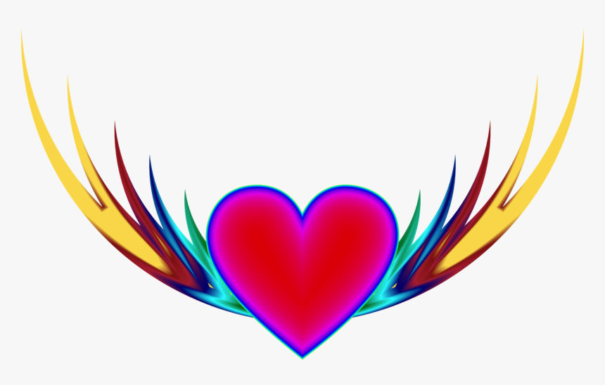 Heart,love,organ - Love Sayap, HD Png Download, Free Download