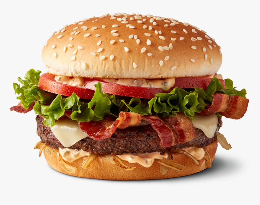 Mcdonald"s Clubhouse Burger - Sesame Seed Bun Hamburger, HD Png Download, Free Download
