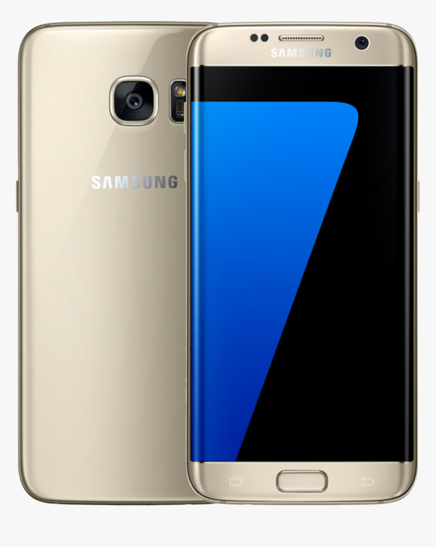 Image Of Samsung S7 Edge - Samsung S7 Edge Duos Silver, HD Png Download, Free Download