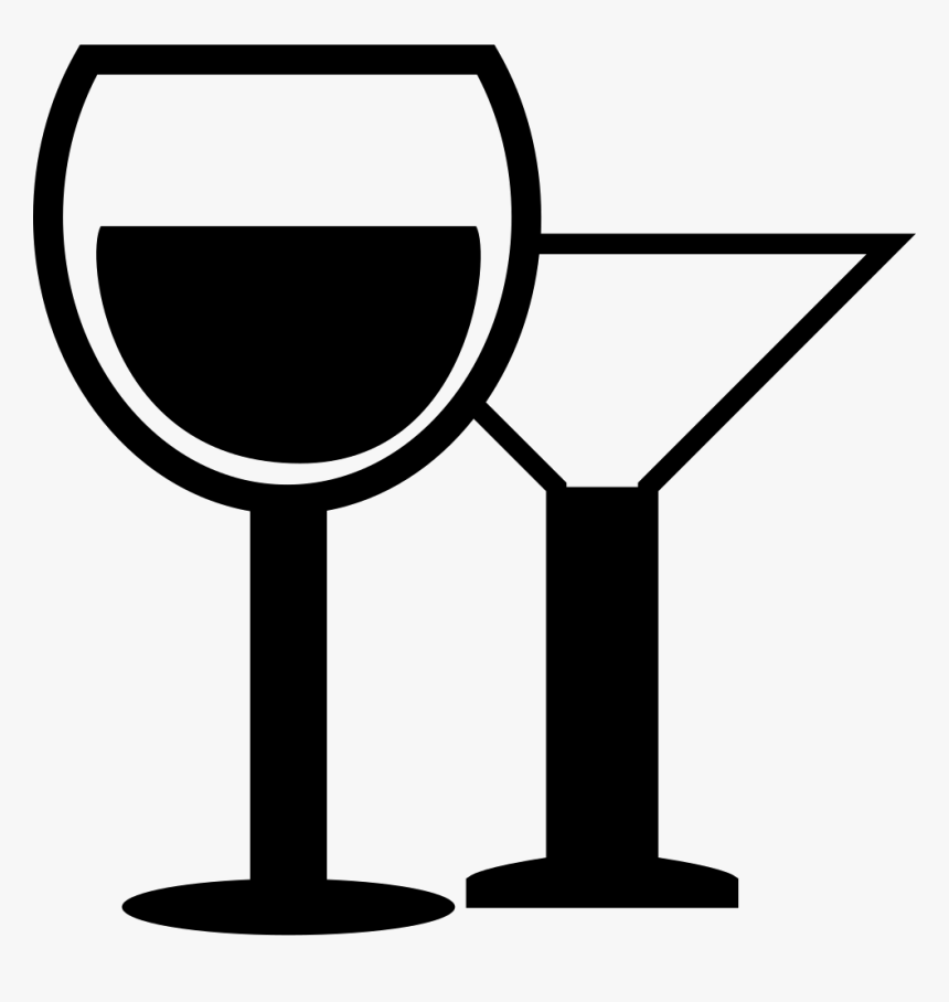 Wine Cup And Cocktail, HD Png Download, Free Download