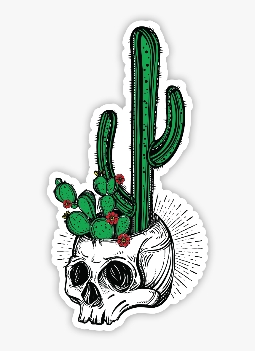 Cactus Skull, HD Png Download, Free Download