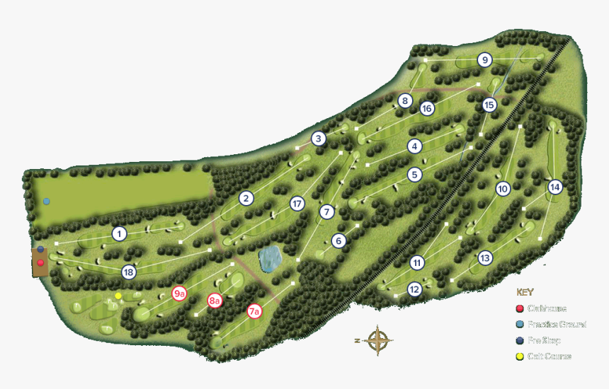 Sunningdale Golf Course Map Png Download Wentworth Golf Club Holes Sunningdale Golf Course Map Png Download Wentworth Golf Club Holes