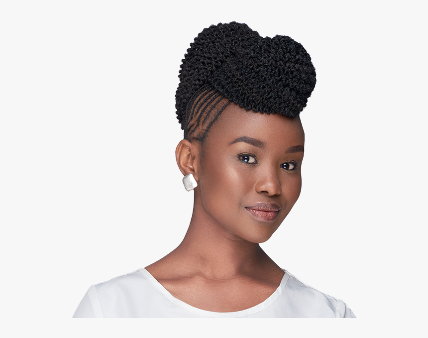 Afro Kinky Bulk - Latest Hair Style In Kenya 2019, HD Png Download, Free Download
