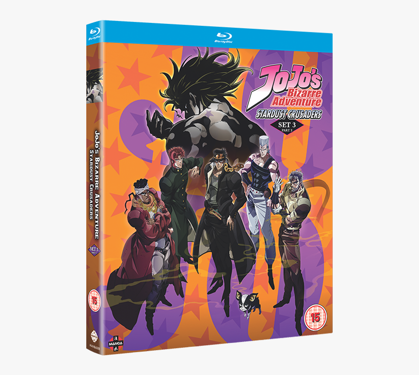 Jojo’s Bizarre Adventure Set Three - Jojo's Bizarre Adventure Blu Ray Set 3, HD Png Download, Free Download