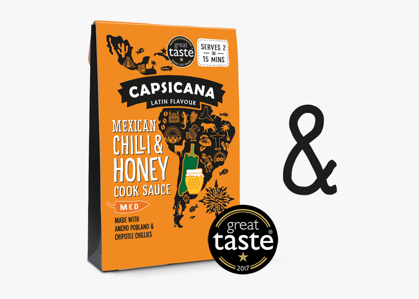 Mexican Chilli & Honey Latin American Cook Sauce - Capsicana Seasoning Mix, HD Png Download, Free Download