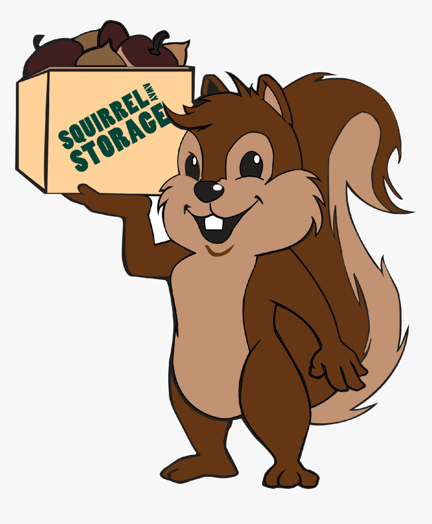 Squirrel Away Storage - Storage Logo Squirrel, HD Png Download, Free Download