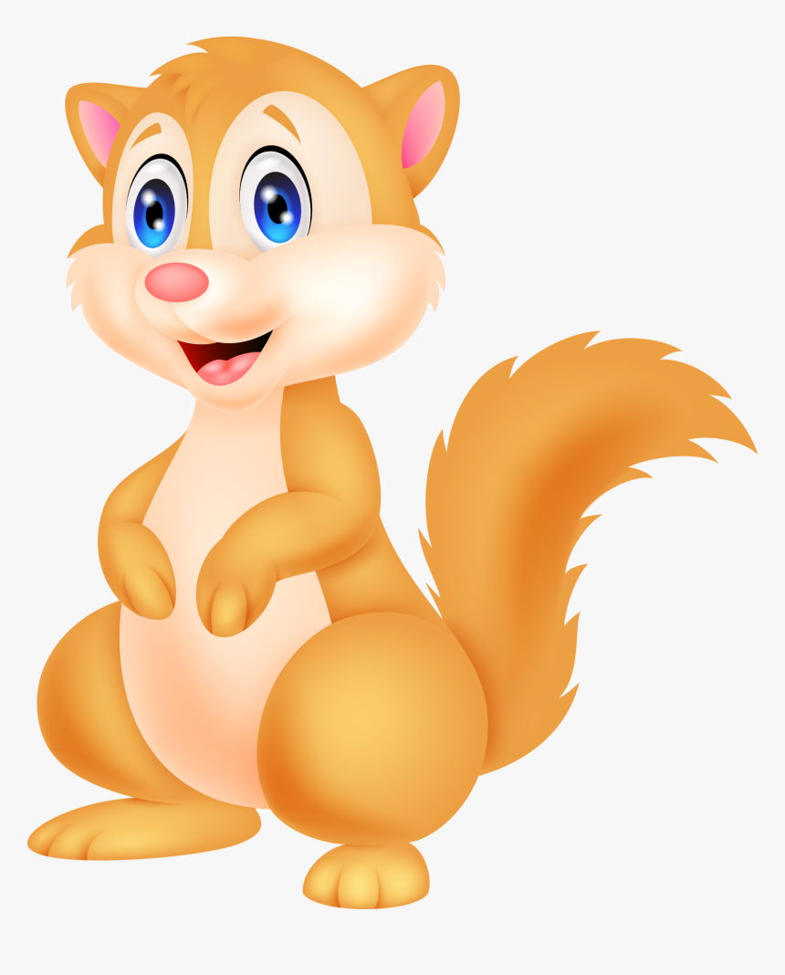 Chipmunks, Squirrels, Red Squirrel, Squirrel Clipart - Gilhari Cartoon, HD Png Download, Free Download