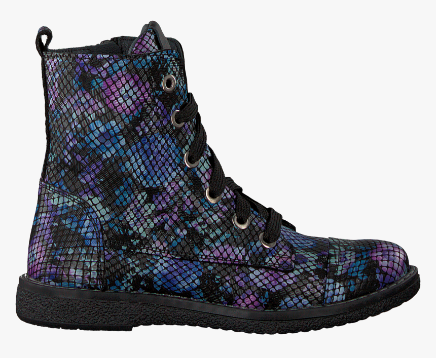 Purple Omoda Lace-up Boots - Boot, HD Png Download, Free Download