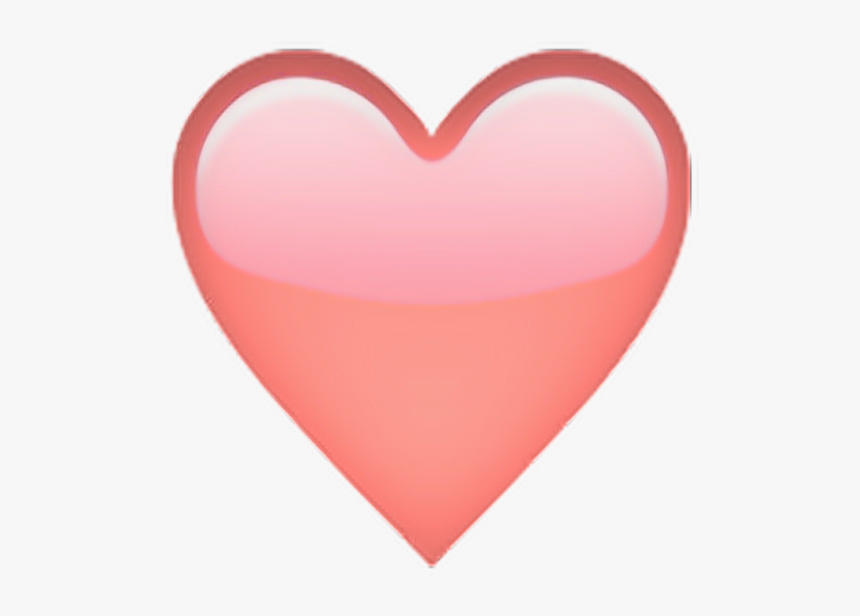 #peach #heart #pastel - Heart, HD Png Download, Free Download