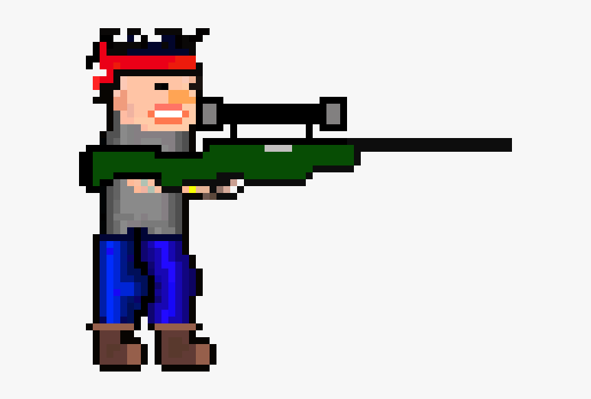 Cartoon Clipart , Png Download - Cartoon Sniper, Transparent Png, Free Download