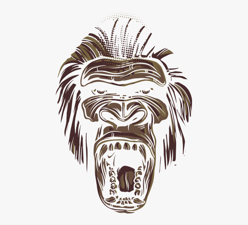 Stickers Angry Monkey, HD Png Download, Free Download