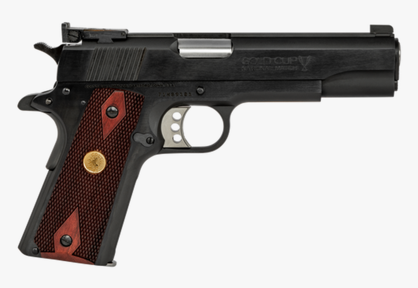 Colt Gold Cup National Match 1911 38 Super, - Auto Ordnance 1911, HD Png Download, Free Download