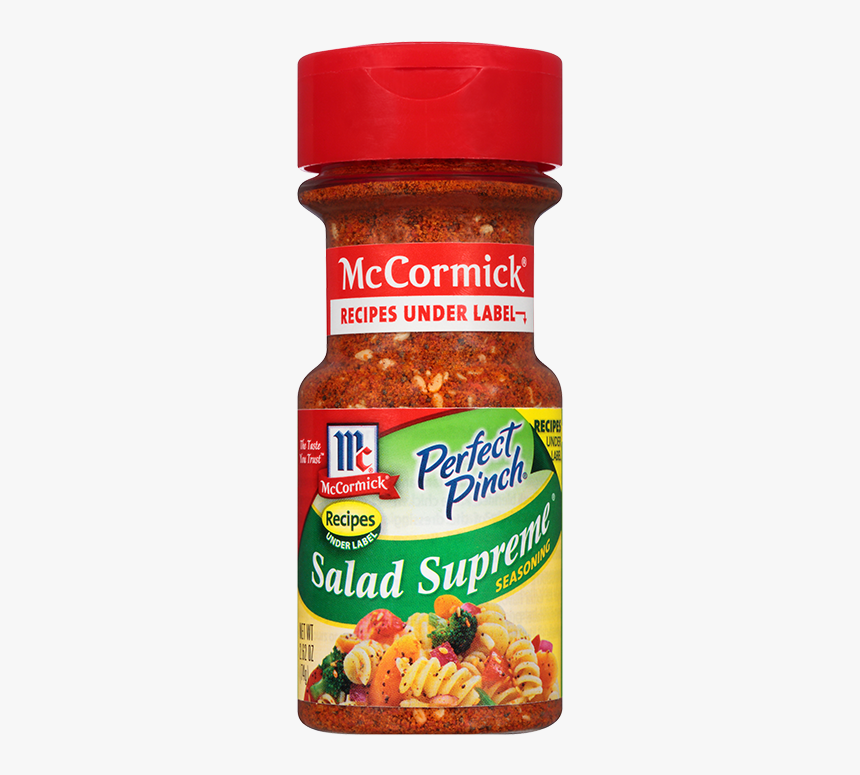 Mccormick® Perfect Pinch® Salad Supreme Seasoning - Mccormick Caribbean Jerk Seasoning, HD Png Download, Free Download