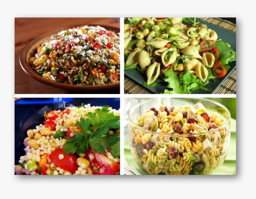 Pasta And Salad, HD Png Download, Free Download
