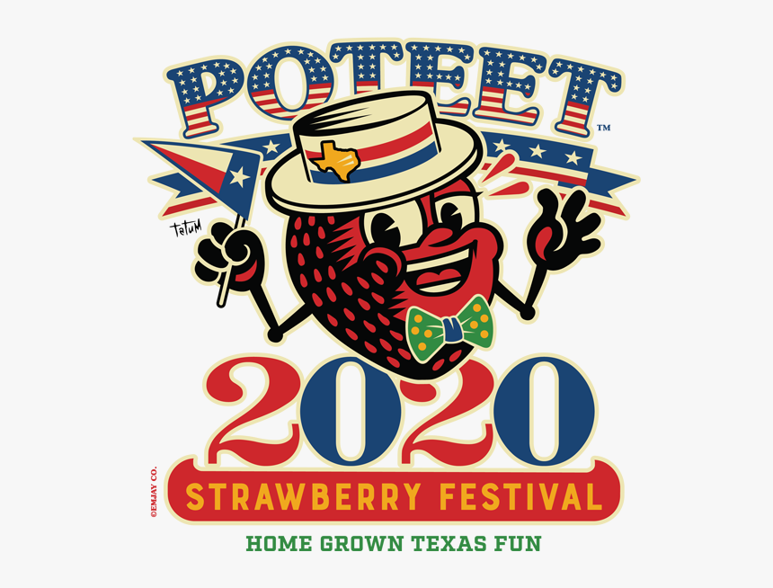 Poteet Strawberry Festival 2020, HD Png Download, Free Download