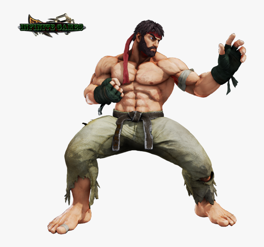 Ryu Street Fighter 5 Png - Street Fighter V Ryu Png, Transparent Png, Free Download