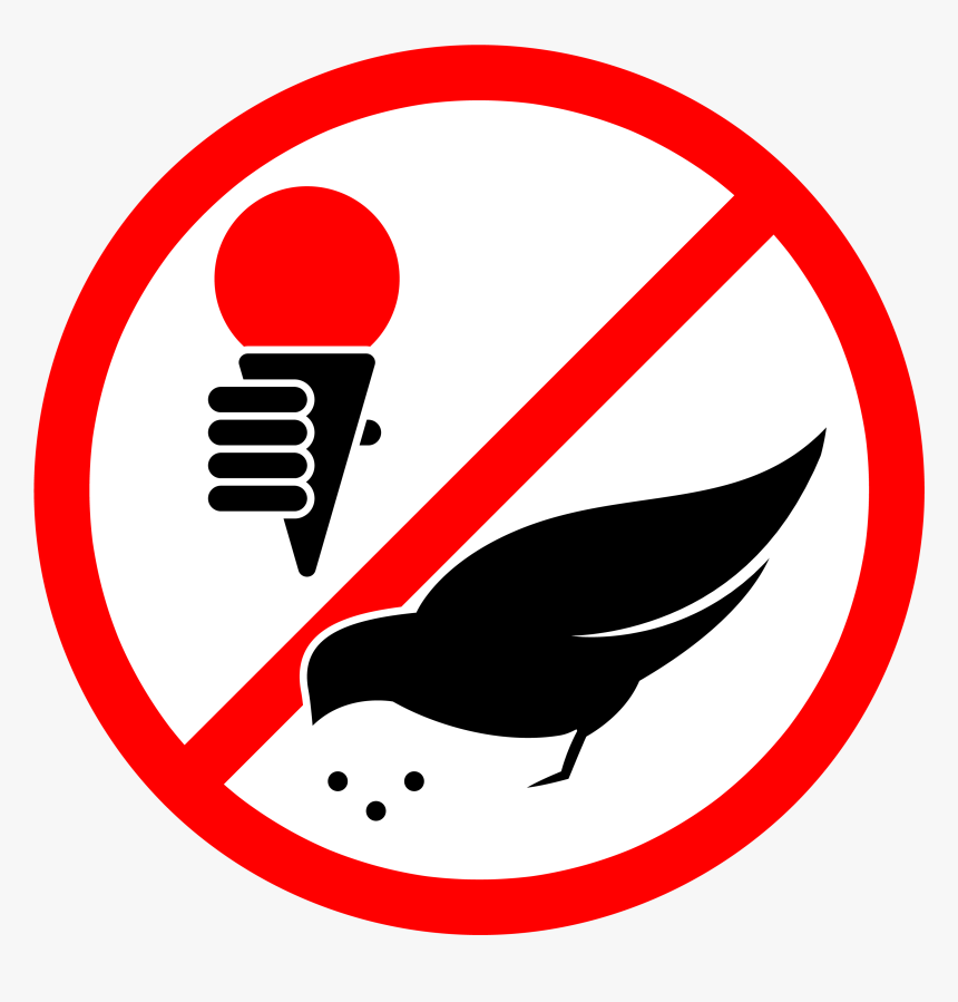 Do Not Feed The Birds Sign, HD Png Download, Free Download