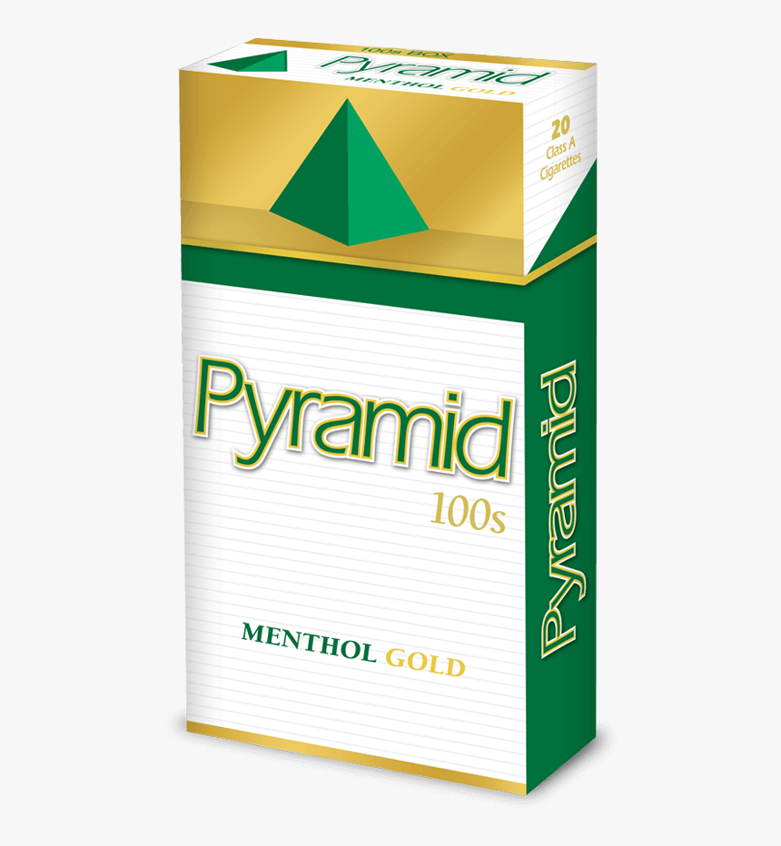 Pyramid 100s Menthol Gold - Pyramid, HD Png Download, Free Download