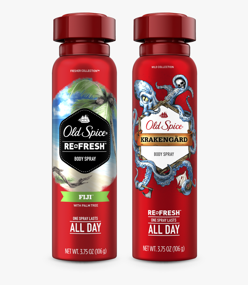 Old Spice Krakengard Body Spray, HD Png Download, Free Download