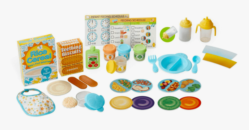 Melissa And Doug Mine To Love Mealtime Playset, HD Png Download, Free Download