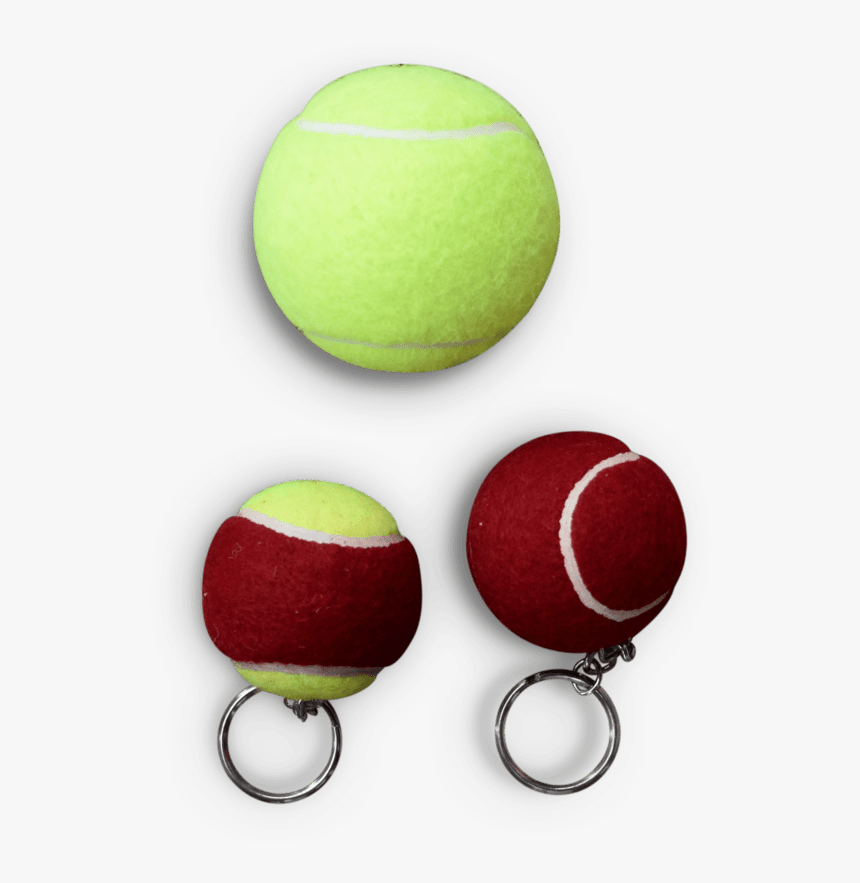 Promotional Tennis Ball Keyring - Soft Tennis, HD Png Download, Free Download