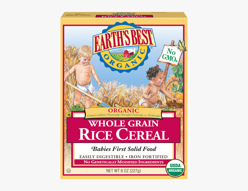 Earth's Best Rice Cereal, HD Png Download, Free Download