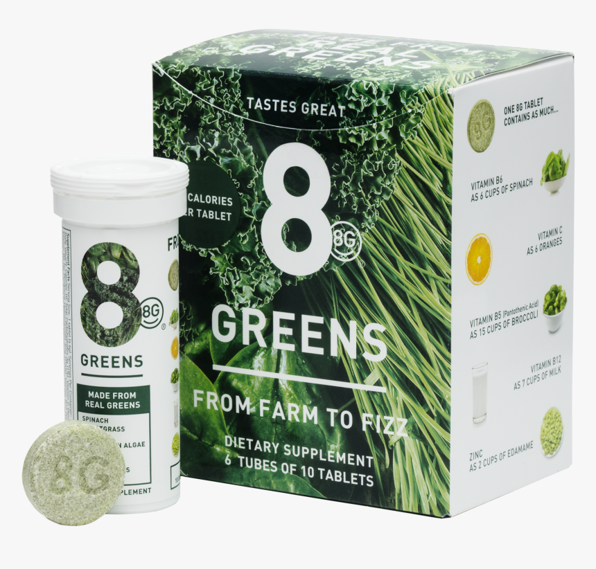 8greens Carton, HD Png Download, Free Download