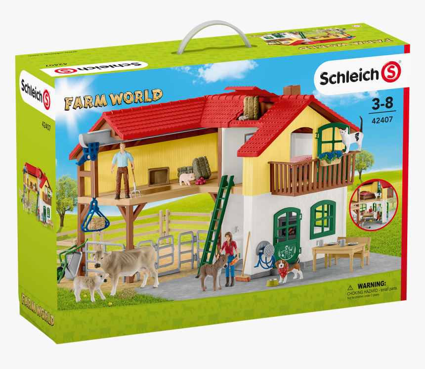 Large Schleich Farm World, HD Png Download, Free Download