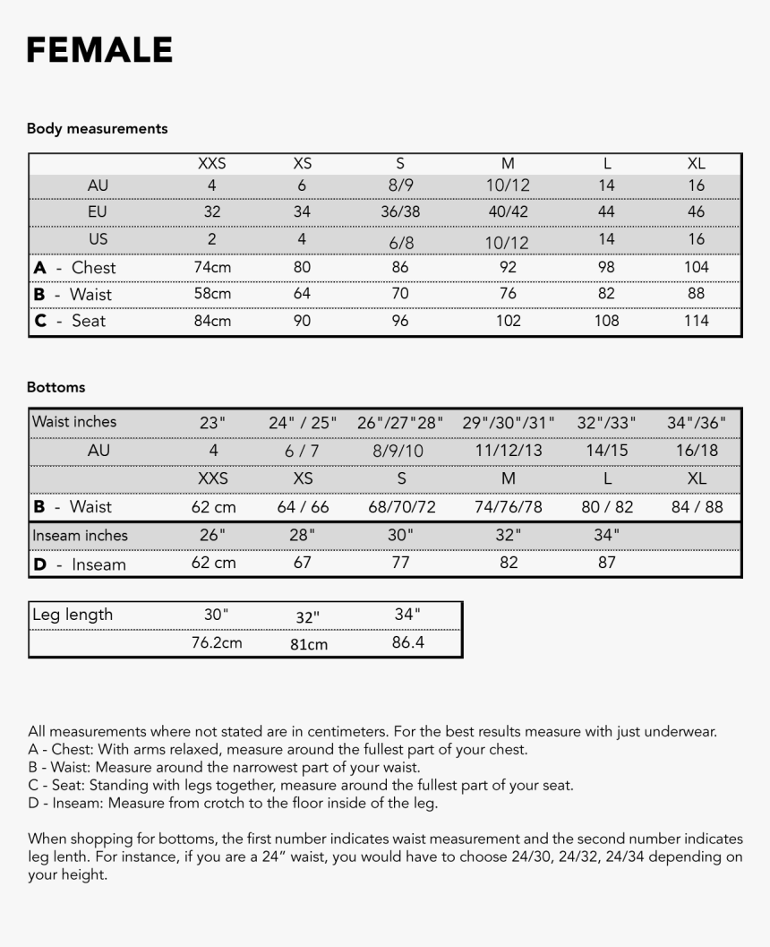 levis ladies size chart