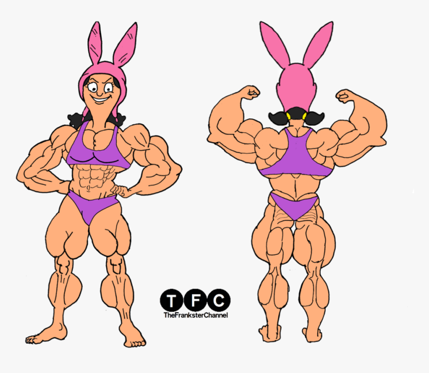 Proportions Louise Belcher By - Louise Belcher Muscle, HD Png Download, Free Download