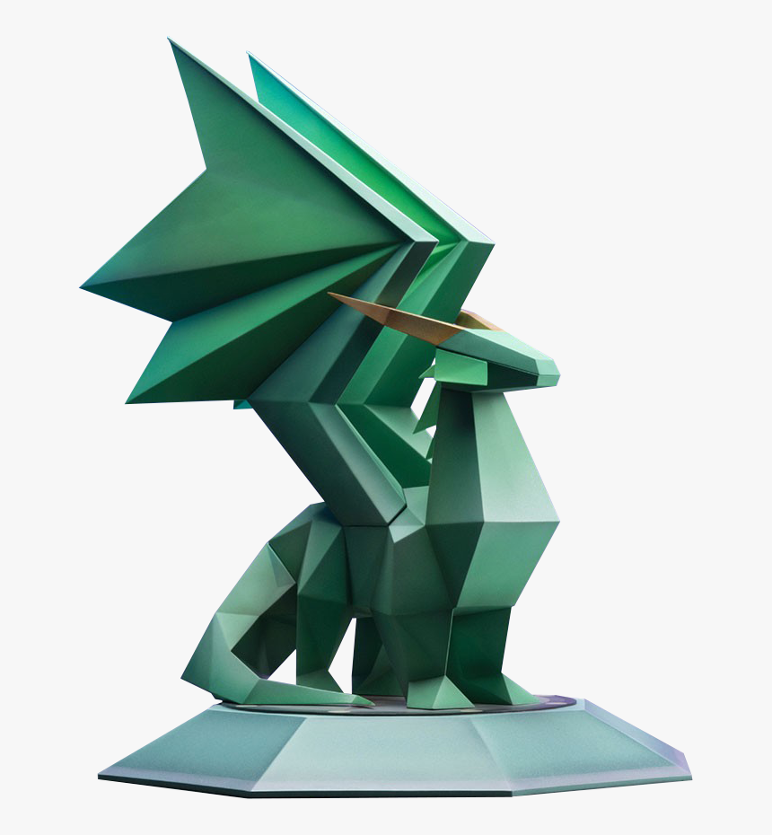 Spyro The Dragon - Crystal Dragon Spyro Statues, HD Png Download, Free Download
