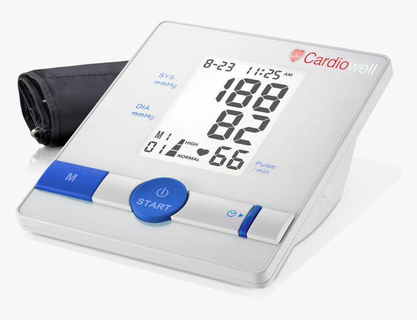 Cardiowell Blood Pressure Device , Png Download - High Blood Pressure Device Png, Transparent Png, Free Download