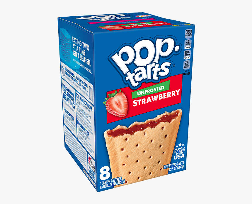 Strawberry Unfrosted Pop Tarts, HD Png Download, Free Download