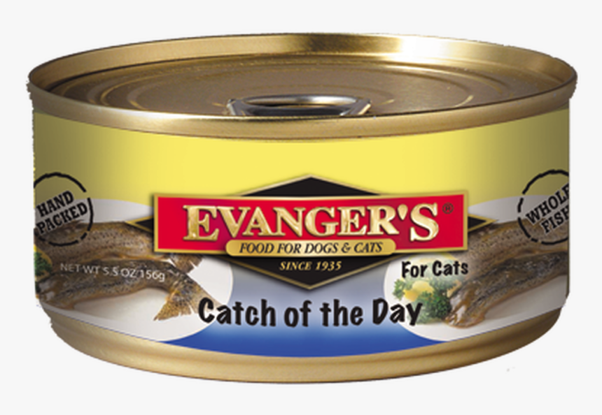 Evangers Sardine Catch Of The Day Canned Cat Food - Fish, HD Png Download, Free Download