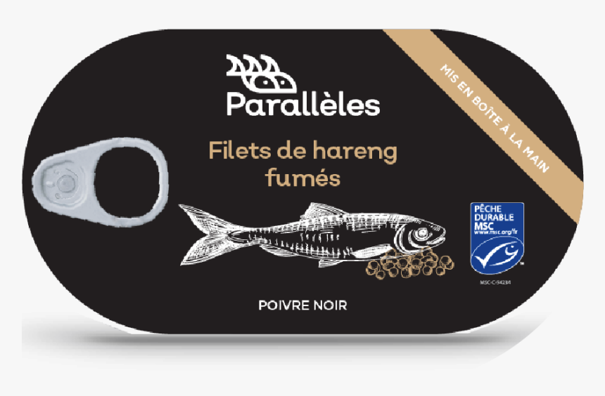 Filets De Hareng Poivre Noir Crédits - Paralleles Filets De Hareng, HD Png Download, Free Download
