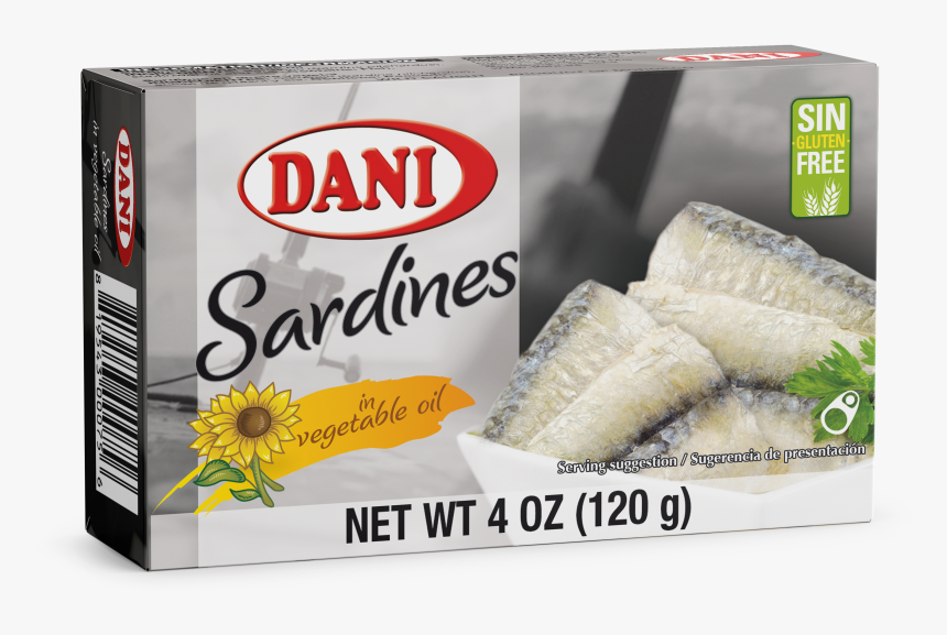 Small Sardines In Sunflower Oil 90g / Fda - Baby Octopus In Can, HD Png Download, Free Download